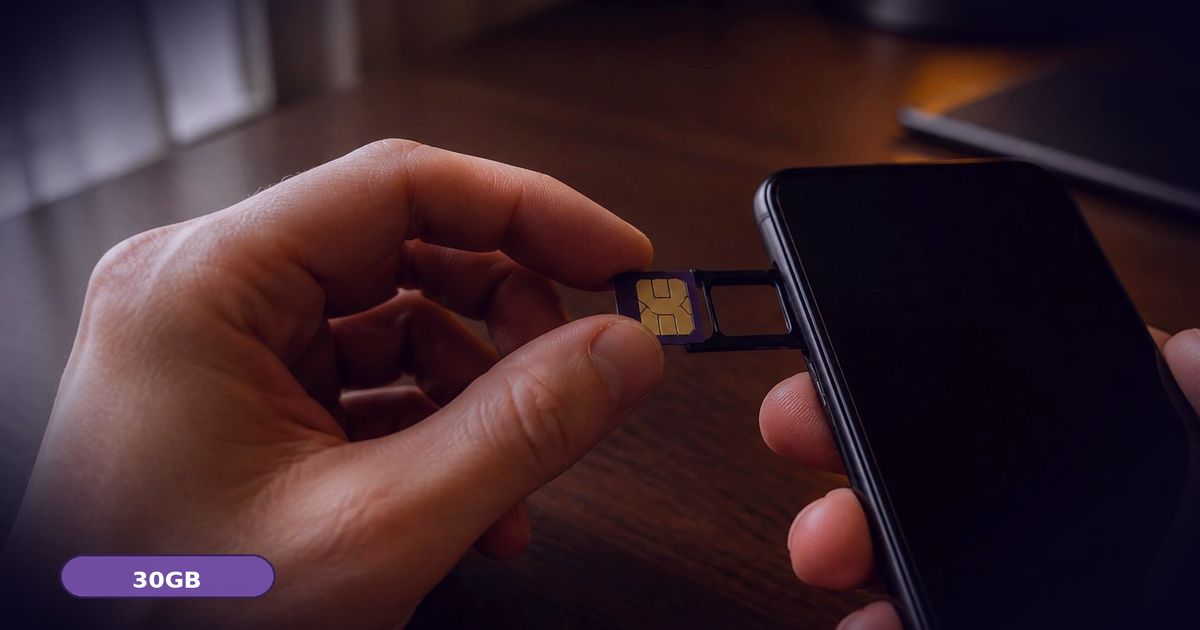 30GB SIM only deals UK September 2026: ranked by 12-month cash