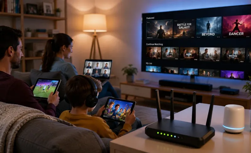 Broadband Speed for Streaming Devices and Multiple Screens