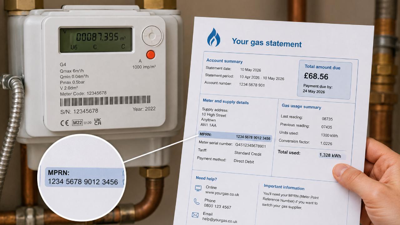 What Is an MPRN Number and Why You Need It to Switch Gas Supplier