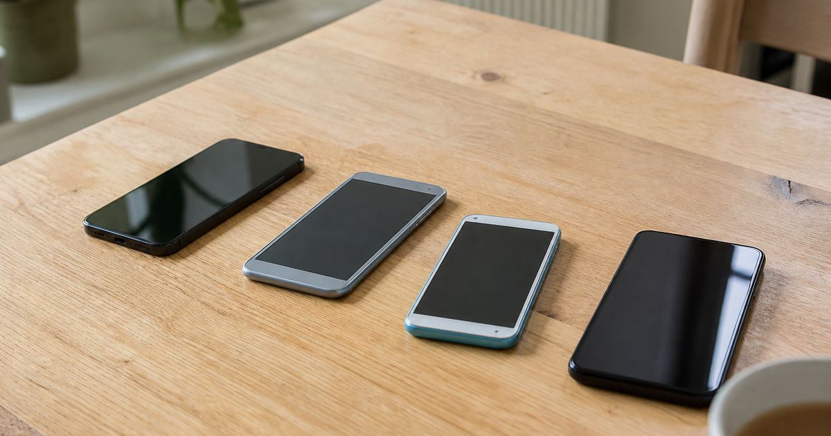 Cheapest phone deals UK August 2026: A16 from £4.33. The Tab at £1 is not a phone