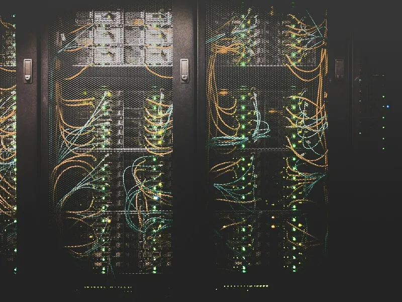 Connected devices in a living room — when gigabit broadband helps a busy home