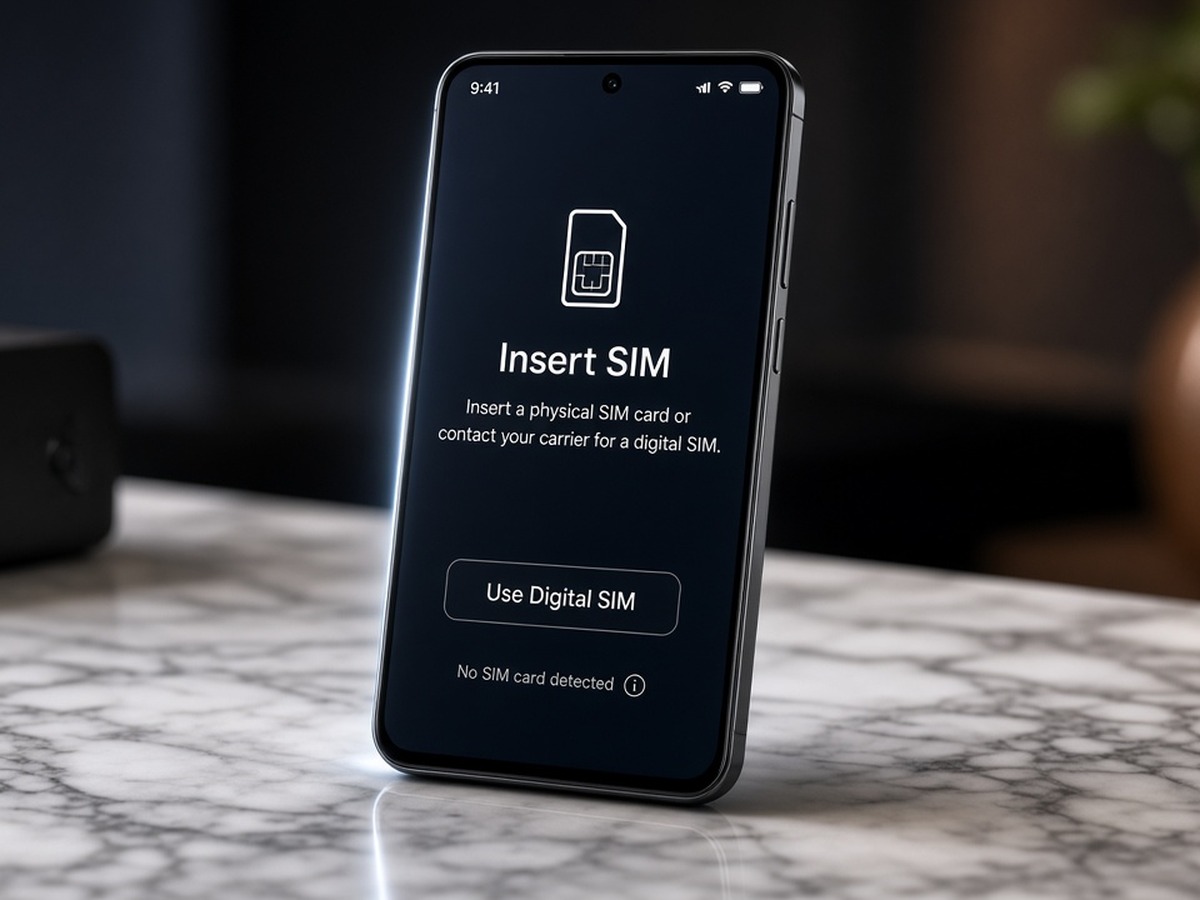 Smartphone in hand — no credit check SIM only UK lifestyle