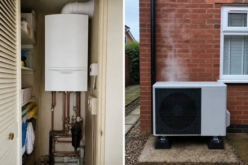 vat electricity heat pump vs gas boiler